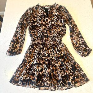 Socilaite Animal Print Dress